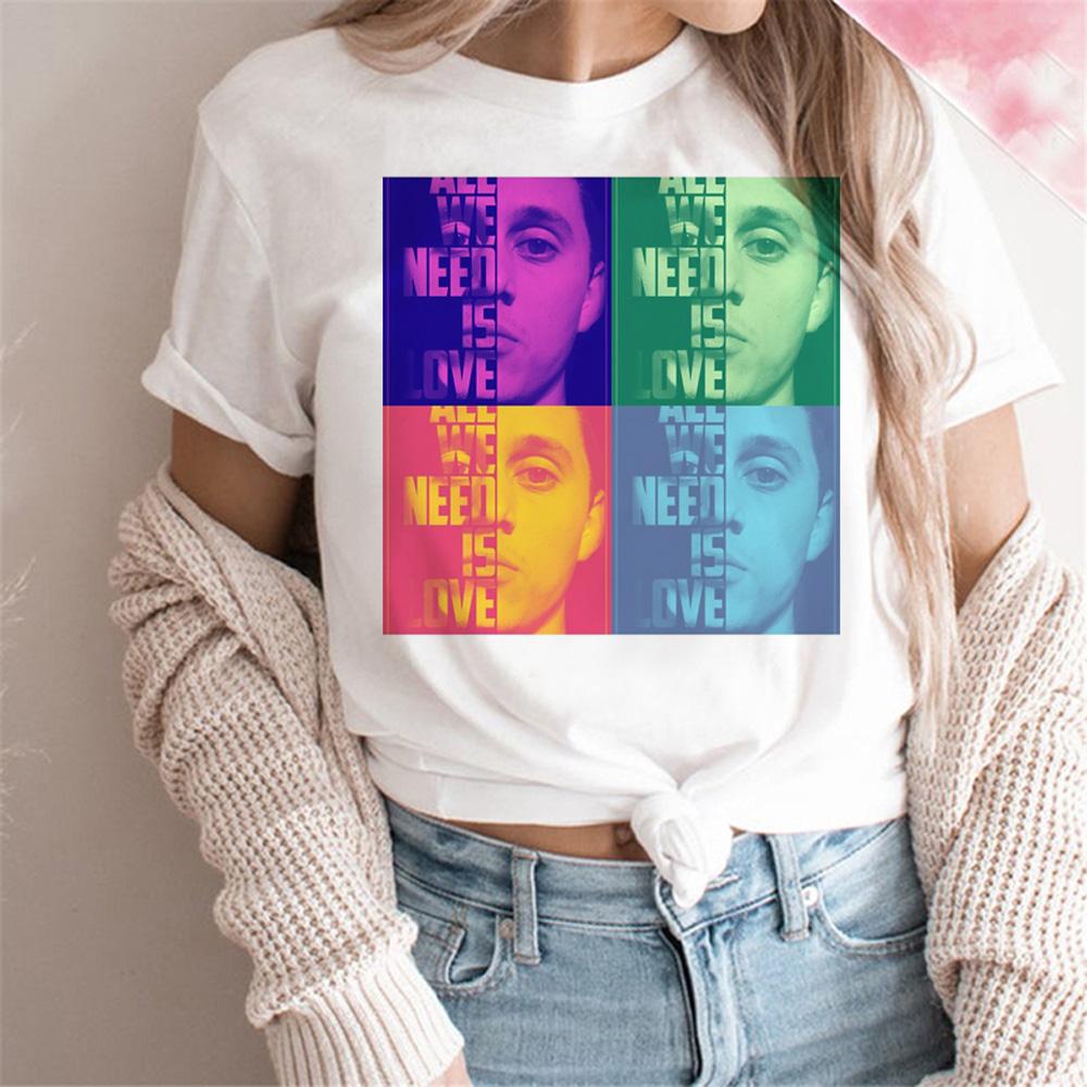 Canserbero T-Shirt Damen Designer Grafik Sommer T-Shirt weiblich Manga 2000er Kleidung