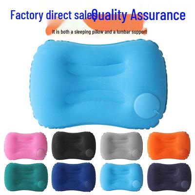 Cuscino Gonfiabile Automatico: Supporto lombare e cervicale portatile per esterni/interni per viaggi, riposino in ufficio