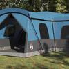 16 Person Family Tent with Roof Blue 680 x 510 x 210 cm