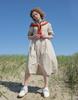 Beonadeumiljeu Turn Up Sleeve Dress - Beige