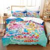 Nuevo Juego de Ropa de Cama Pretty Cure Individual Twin Full Queen King Size Funda Nórdica de Anime para Decoración de Dormitorio de Adulto Niño