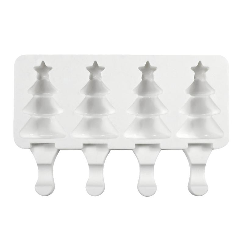

Sugarcraft Mould Silicone 3D Cute Christmas Tree Bakeware Tools Kitchen Gift 1