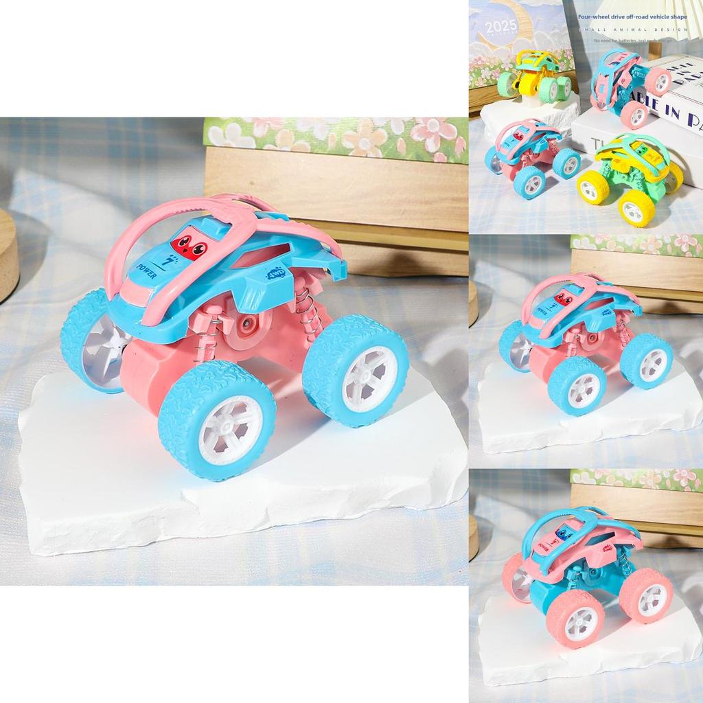 Childrens Inertia Offroad Car Toy With Rolling Stunts For Boys And Baby Play