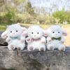 Plush Sheep Doll With Bow Tie For Kids Gift And Sleep Companion