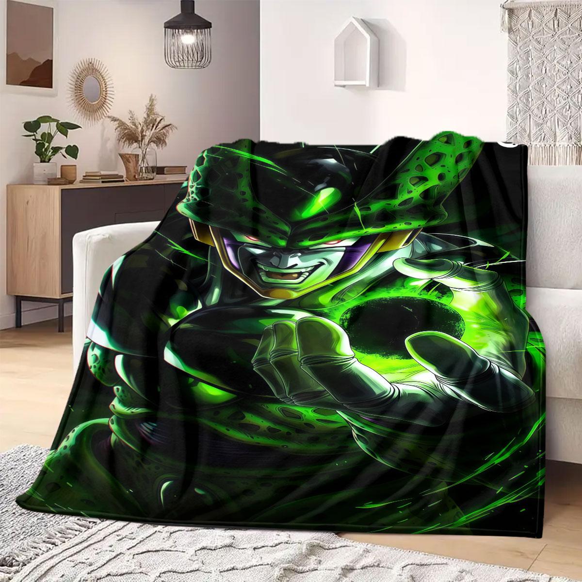 

DragonBall anime Flannel Blanket Warm,Comfortable,Suitable for Bedrooms,Sofas,Beds,Chairs,Picnics,Travel 75x90cm