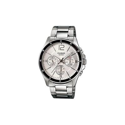 STANDARD Serie Einhorn Einfach Business Wasserdicht Quarzwerk Edelstahlarmband Japanische und Koreanische Uhr Herren's Uhr MTP-1374D-7A