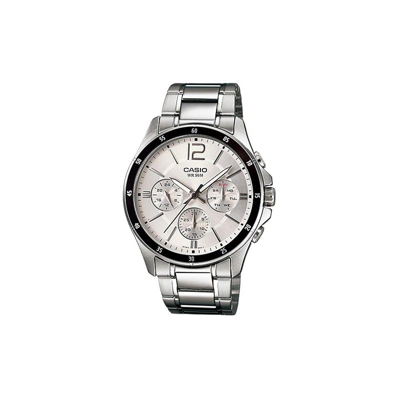 

Casio STANDARD Series Unicorn Simple Business Waterproof Quartz Movement Stainless Steel Strap Japanese and Korean Watch Men s Watch MTP-1374D-7A белый