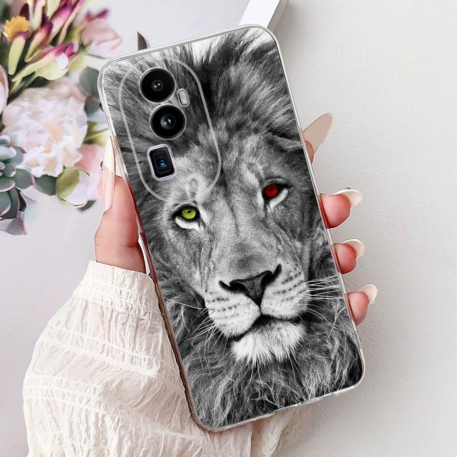 For OPPO Reno 10 Pro Plus Case CPH2521 Cover Popular Dragon Carp Cartoon Soft Silicone Funda For OPPO Reno 10 Pro Reno10 5G Capa
