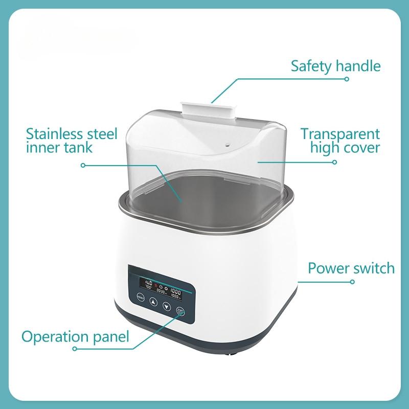 800W Water Bath With Magnetic Stirrer Laboratory Digital Display Thermostatic Heat Collection Magnetic Stirrer