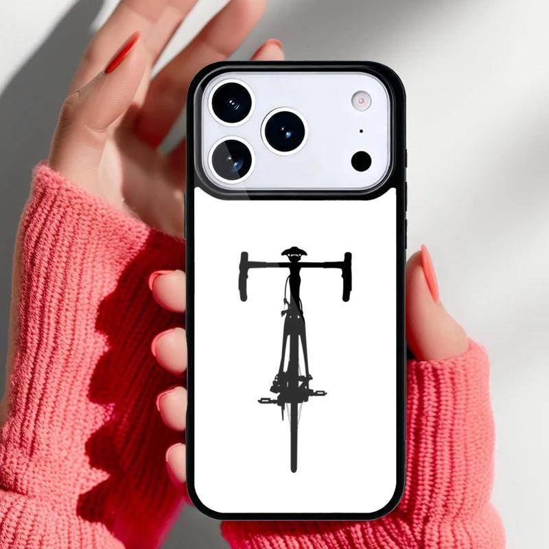Fahrrad Handyhülle für iPhone 17 16 15 14 13 Pro Max Rückseite für 12 11 Pro Hülle