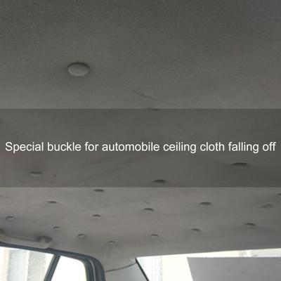 50 Stück Auto Dach Snap-Pins Halter Praktisch Einfache Anwendung Nylon Stabil Auto Dachhimmel Reparatur-Set