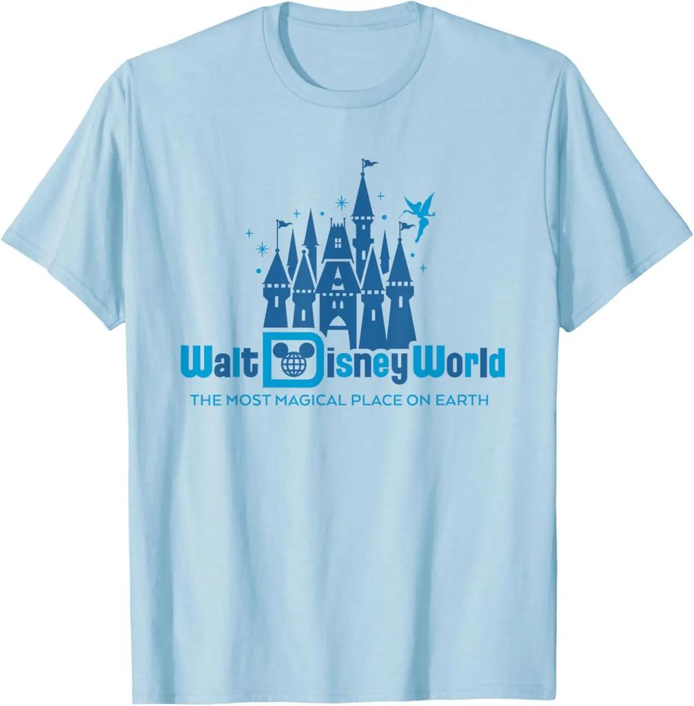 Hot Fashion Casual Walt World 50th Anniversary The Most Magical Place T-Shirt S-4XL Summer Unisex