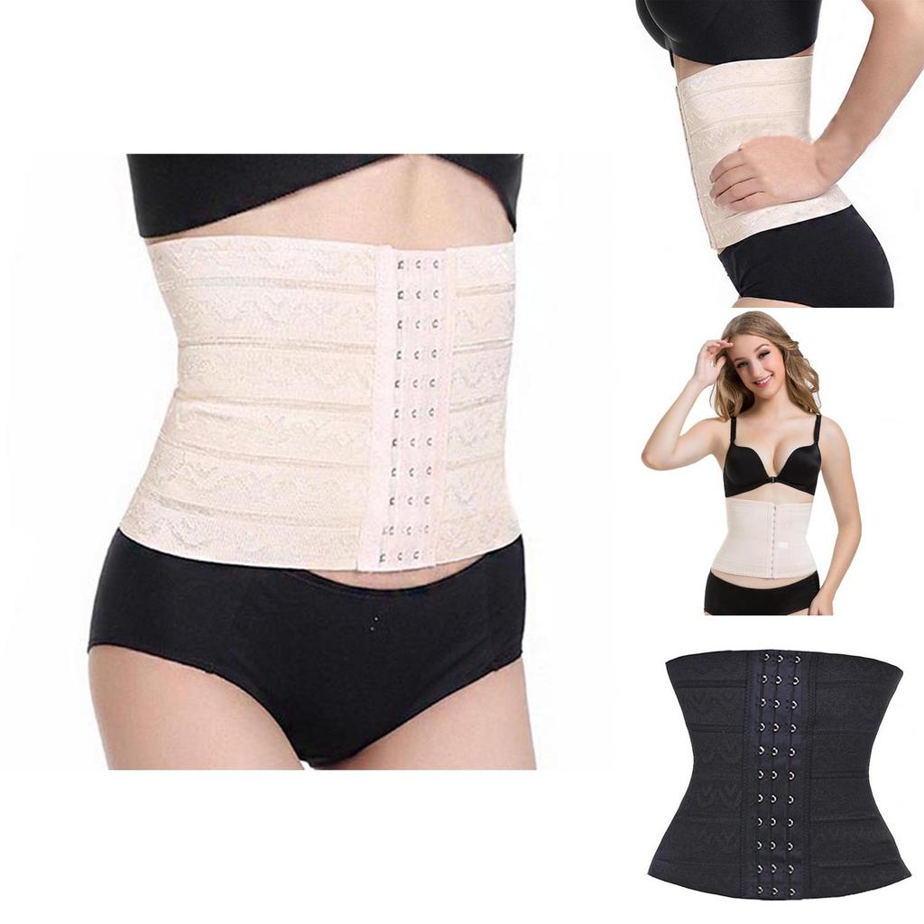 Cinturón Moldeador Corporal Sin Costuras Con Fibra de Goma Transpirable Para Todas las Estaciones Entrenador de Cintura Adelgazante Para Mujeres