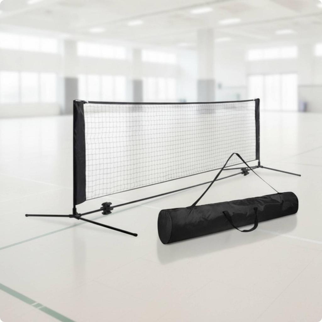 Badmintons Net with Stand Portable Foldable for Families,