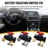 Comutator de deconectare baterie Universal Oprire alimentare 12V/24V Universal Protector scurgeri deconectare baterie Previne descărcarea bateriei Circuit automat manual