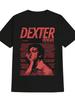 Classic TV Series Print T-Shirt Casual Cotton Retro T-Shirt Men's Fashion Oversized Street Wear Unisex
