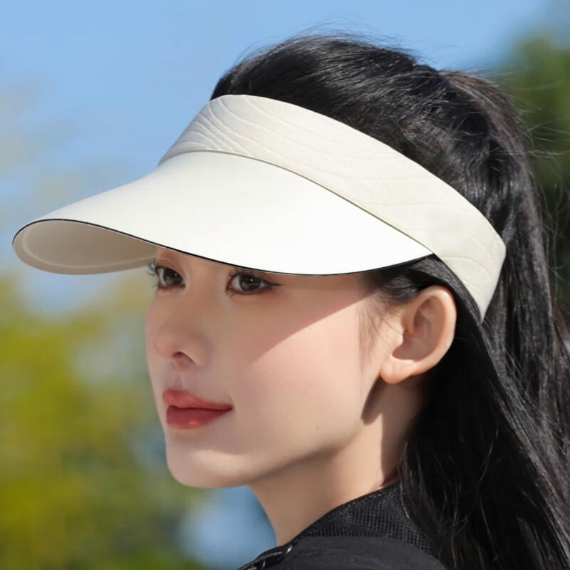 Women's Summer Wide-Brim Visor Sun Hat