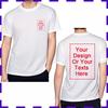 Man t shirt Tailor-made Adult Your Text Here Cotton Tshirt Fashion Hip-hop Casual Tee Adult Your Text Here Quick Dry T Shirt