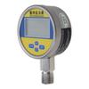 Digital Hydraulic Industrial Pressure Gauge Lower Mount Battery Powered Large LCD Dispaly Reset Function 5 Units Durable