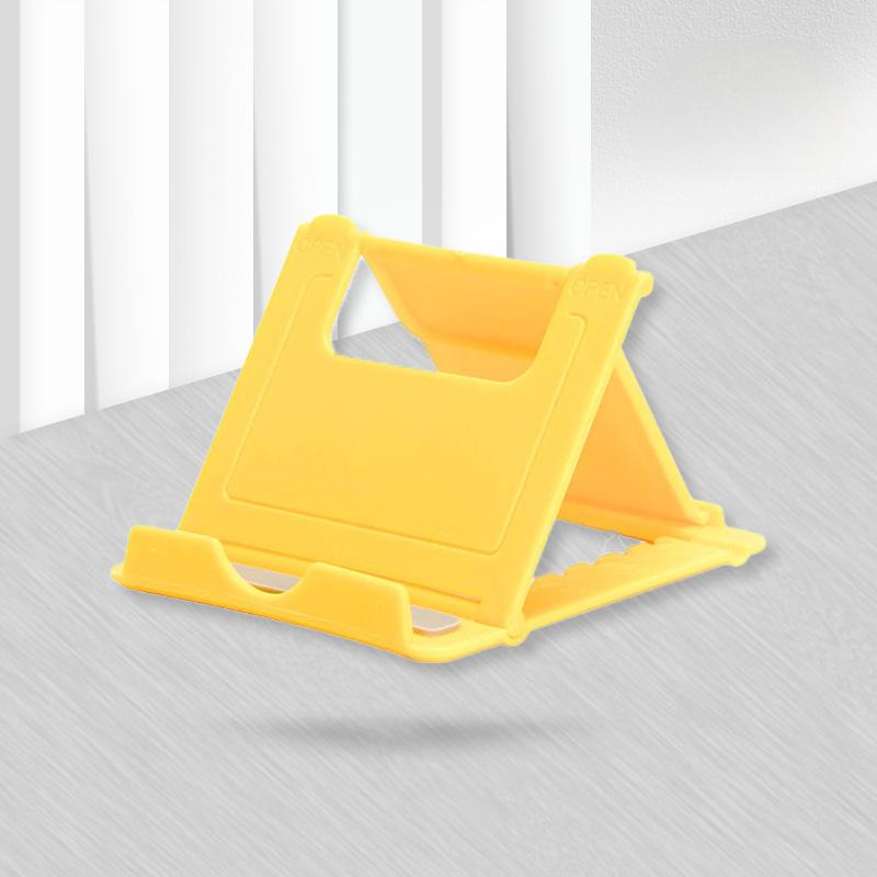 1pc Mini Desktop Lazy Person's Foldable Stand For Mobile Phone And Tablet, Portable And Adjustable