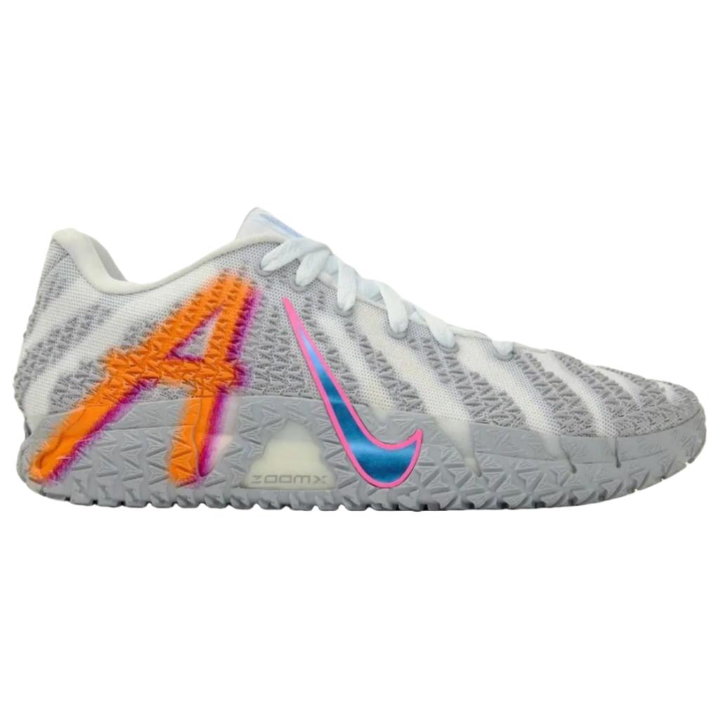 Nike Ja Morant 3 Zapatillas de Baloncesto Unisex Gris Blanco Versión Asiática Nike HF2794-100
