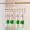 3 Pieces Non-Slip Sock Drying Rack Detachable Clothes Drying Rack Underwear Drying Clips  Balcony