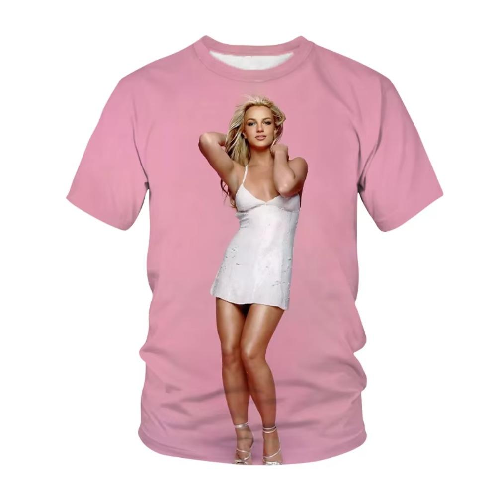 3D Printed T-Shirt Casual Short Sleeve T-Shirt Top