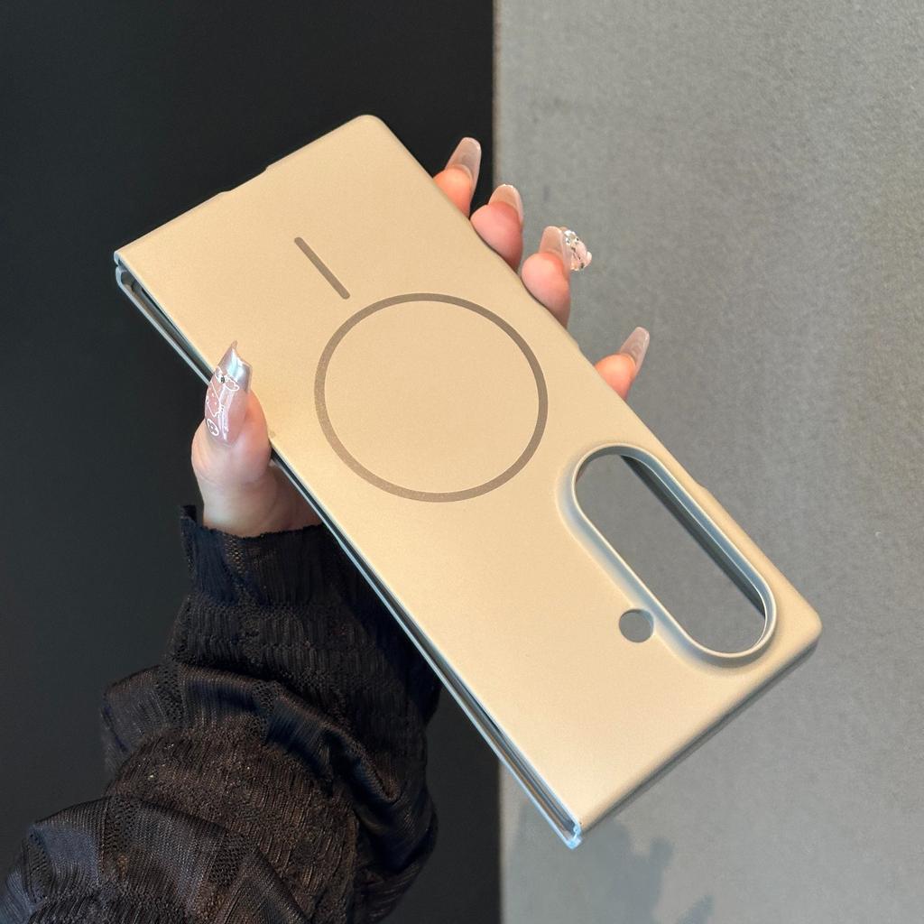 For Magsafe Magnetic Case For Samsung Galaxy ZFold 7 Z Fold Flip 5 6 4 Hard Matte Thin Shockproof Front Back Protection Cover