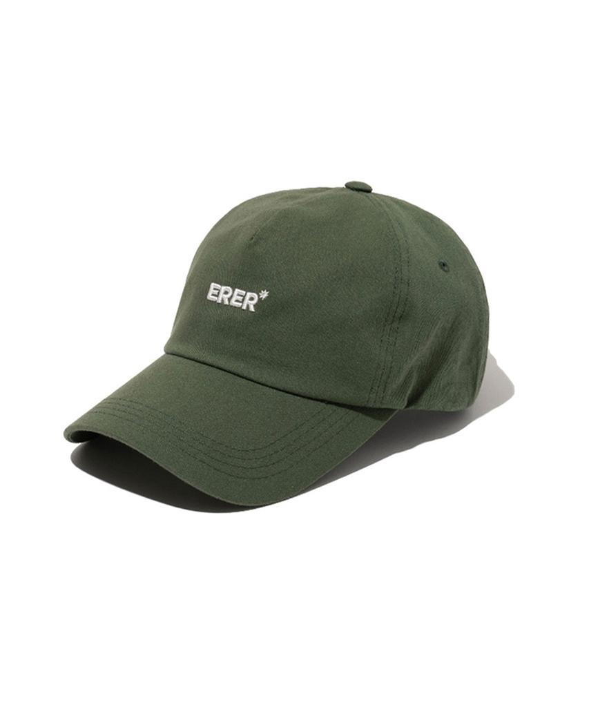 ERER Erer Embroidery Cap Green