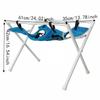 Folding Cat Bathing Rack Breathable Quick-Dry Mesh Pet Washing Station Anti-Bite Detachable Nail Clipping Table Pet Care