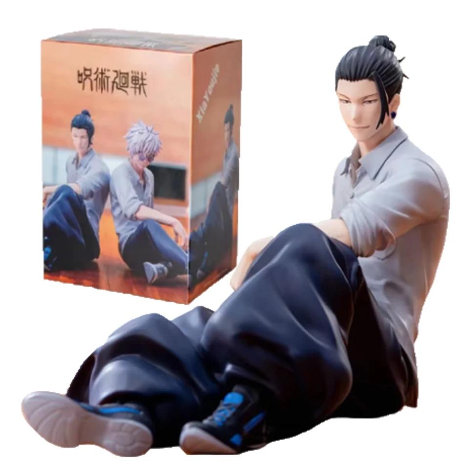 Gojo Satoru & Geto Suguru Posizione Seduta Action Figure Jujutsu Kaisen Anime Modello da Collezione Giocattolo Regalo