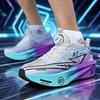 Factory Direct Sales Running Shoes Summer and Autumn Men's and Women's Marathon Running Shoes Lace-free Racing Competition Sports Shoes Men's Basketb