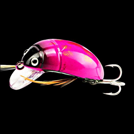 3.8cm/4.1g Floating Fishing Bait 3D Eyes Bright Color Anti Corrosion Minnow Bait Fishing