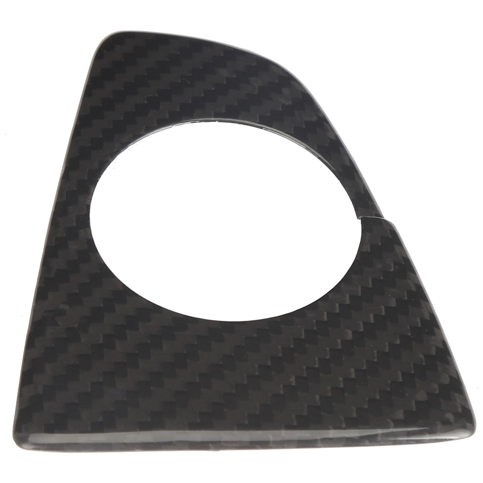 Gear Shift Knob Base Surround Trim Cover Carbon Fiber Decoration Fit for M3 M4 F80 F82 F83 2014 2019 LHD