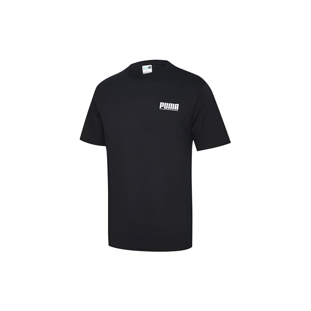 Puma Set-in Sleeve T-Shirt Men's Black 598488-51