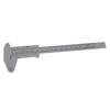 Calibro a corsoio in plastica ad alta precisione 150 mm strumento di misurazione 0,5 mm(Grigio)