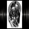 Kompass Brief Temporäre Tattoo Für Männer Frauen Erwachsene Realistische Gefälschte Wolf Schädel Tattoos Aufkleber Tiger Schwarz Wald Tatoos Unterarm