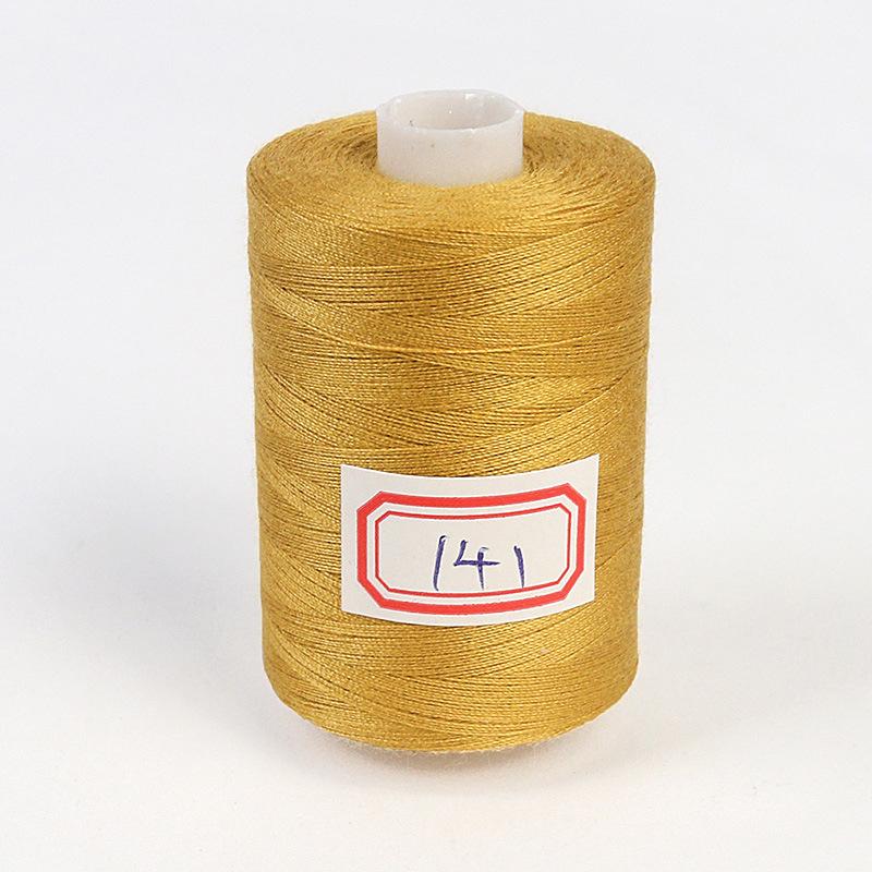 Hilo de Coser de Poliéster de Alta Velocidad 402 - 1000 Yardas, Colores Arcoíris, Ideal para Proyectos de Costura Casera y a Mano