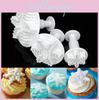 Elegant Snowflake Fondant Cake Decorating Sugarcraft Cutter Plunger Mold Set