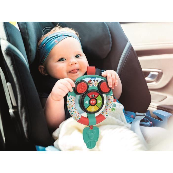 CLEMENTONI - Aktivitetshjul - Disney - Ljud och ljus - Från 6 månader - Stimulerar finmotoriken och den kognitiva utvecklingen