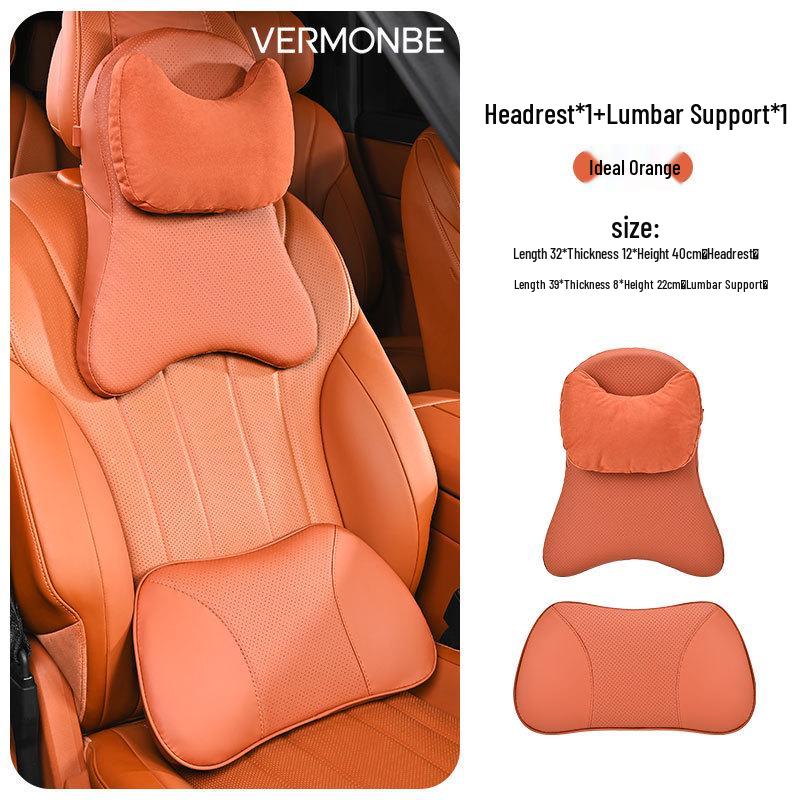 MG Car Seat and Neck Pillow: Compatible with MG4, MG5, MG6, MG7, MG4X, and MG ES5 models. Lumbar and neck support cushion.