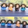 Car Buddhist Small Monk Statues Resin Buddha Figurine Sculpture Handmade Miniatures Room Crafts Gifts Home Office Decoration