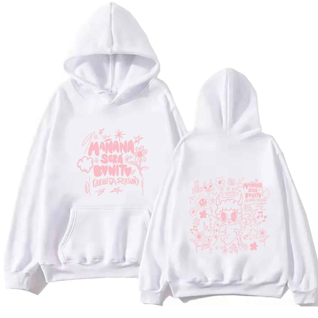 Karol G Manana Sera Bonito Hoodie Tops Long Sleeve Regular Sweatshirt Music Fans Gift Spring Summer