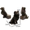 3 Pezzi Piedini per Vasi da Fiori Supporto Forma Animale Gatto Cane Coniglio Alzate per Vasi da Pianta Pad Giardino Esterno Piedino per Vaso in Resina Supporti per Piante Bonsai