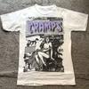 New Model Remake The Cramps  Tour White T Shirt Graphic Tee Vtg NH Graphic Short Sleeve Shirt Unise Summer