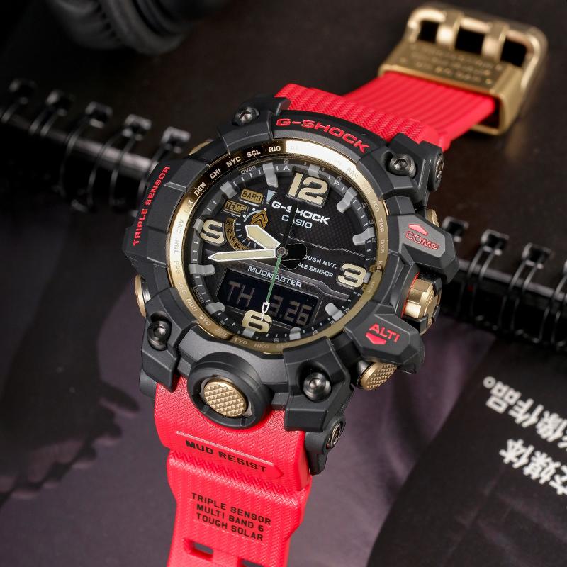 CASIO Men MASTER OF G-LAND Series Black Watch GWG-1000GB-4APR