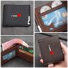 Car Logo Men's Short Wallet Multifunctional Card Purse Coin Storage Bag For Honda TYPE-R Mugen Civic Accord Fit Jazz CRV BRV HRV SM1