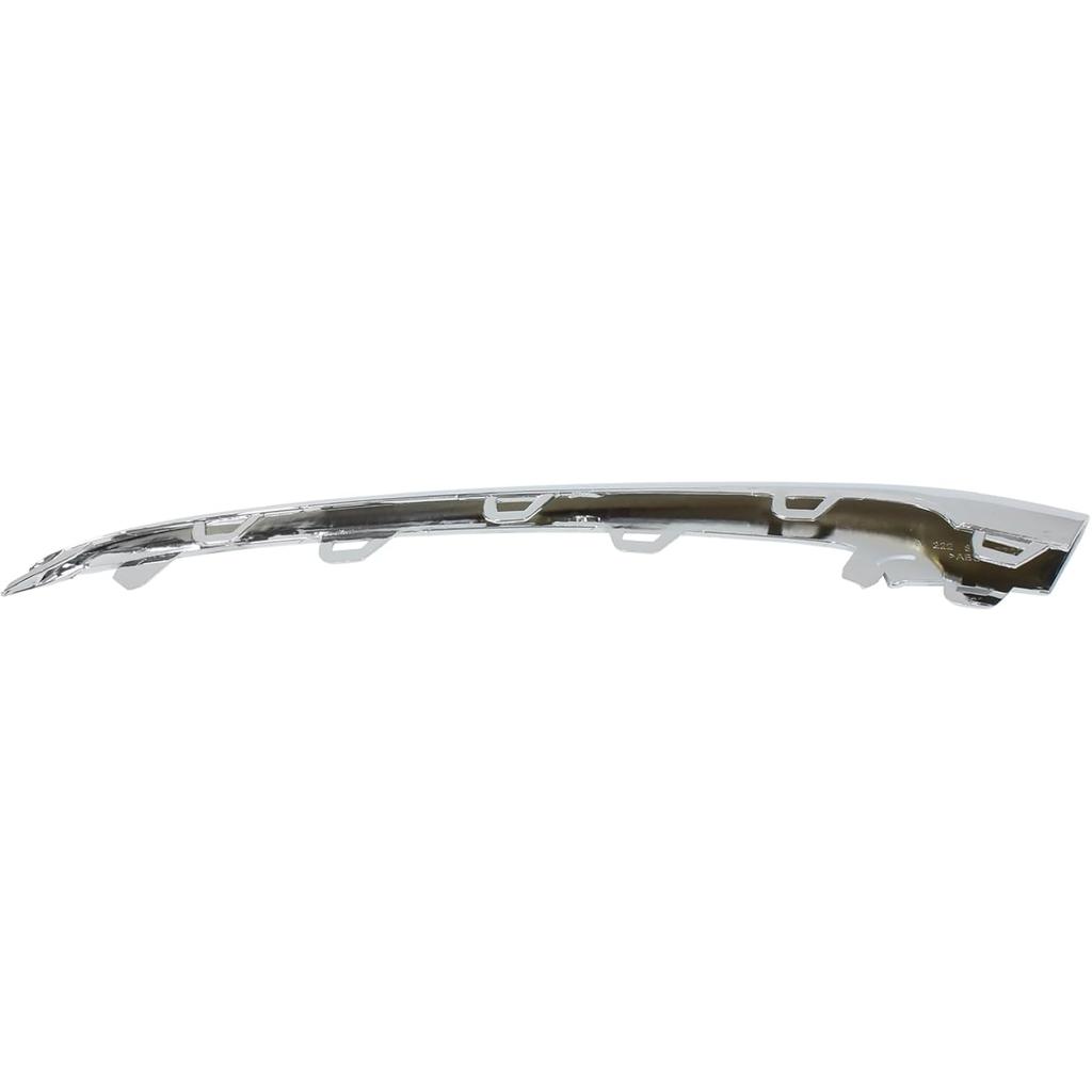 ApplianPar Front Bumper Lip Trim Molding Chrome for Mercedes-Benz S350 S450 S560 W222 2018-2020 Left and Right Side Pair