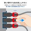 SANWA SUPPLY Lock Plus Power Cord with Anti-Disconnection Lock (2m) APW15-C14C15LS-2