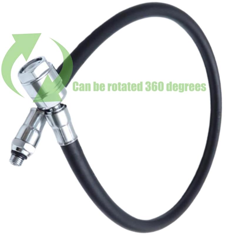 75cm/29.53inch Scubas Diving Hose Replacement Quick Release Connector Flexible Hose 500PSI Low Pressure Hose Enduring
